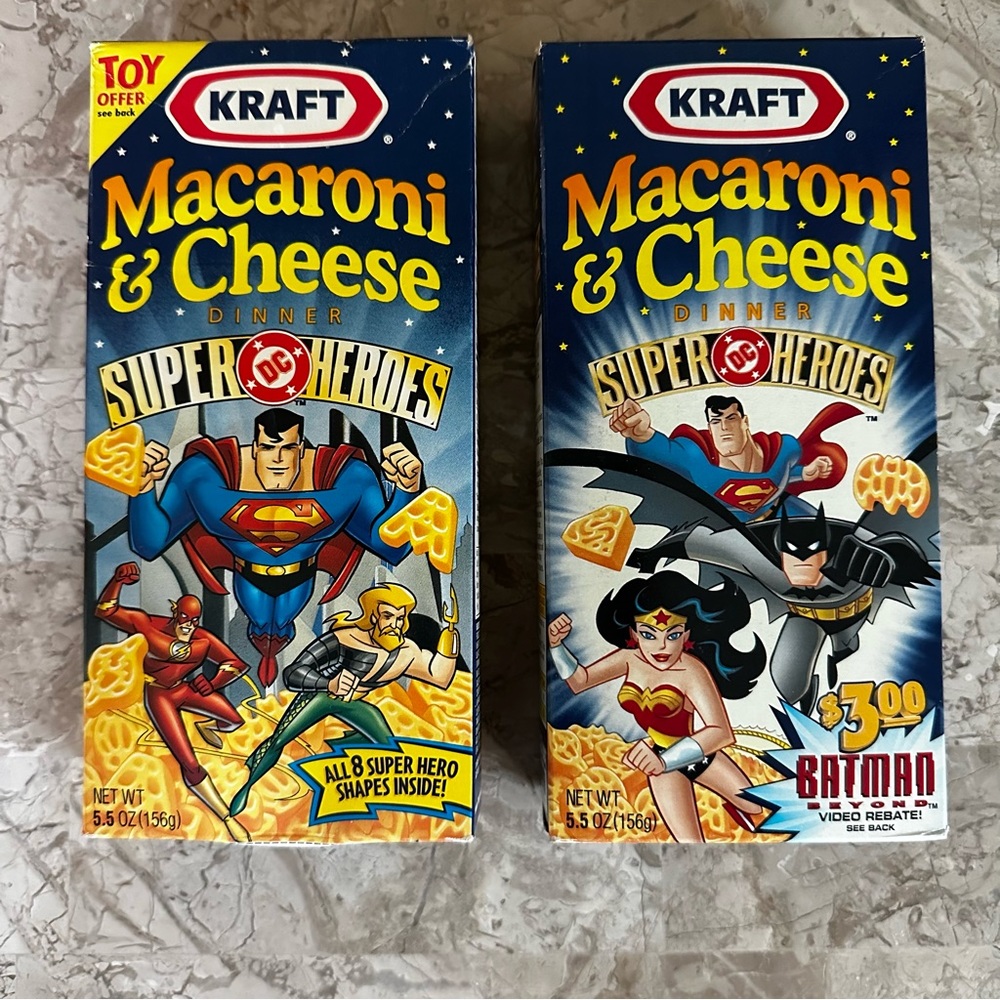 Kraft Macaroni & Cheese Super Heroes